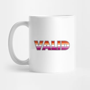 Valid Lesbian Pride Mug